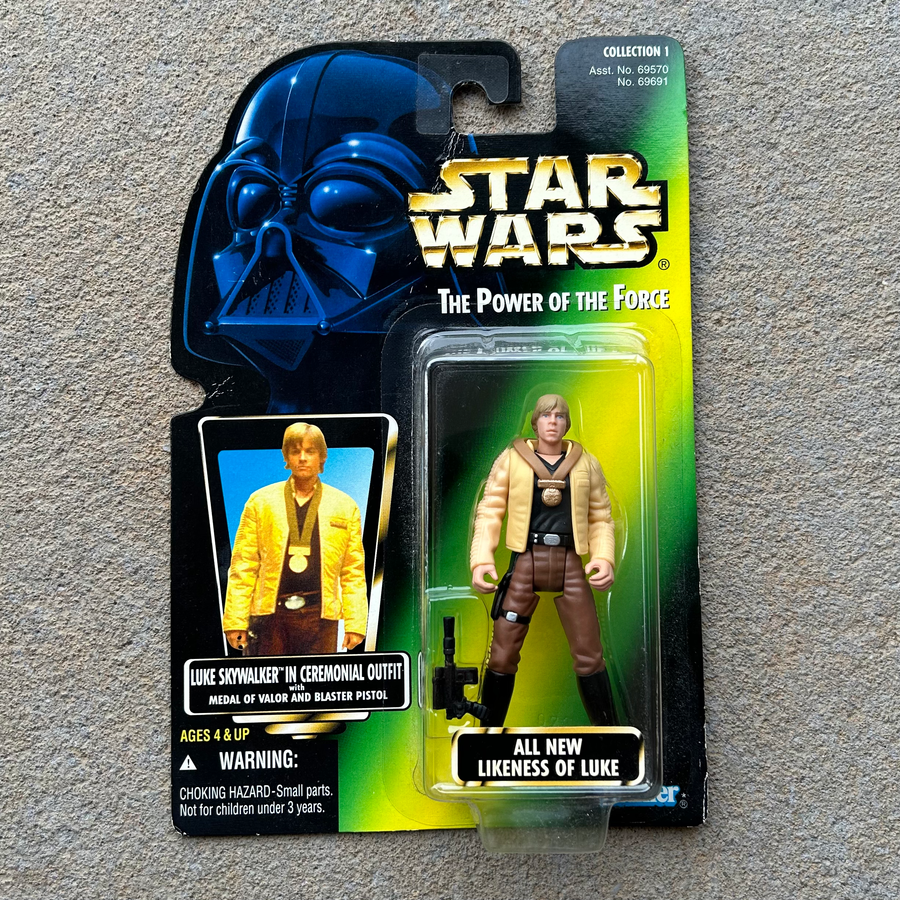 (BRAND NEW) Vintage Kenner Star Wars Luke Skywalker Ceremonial Figurine (1996)