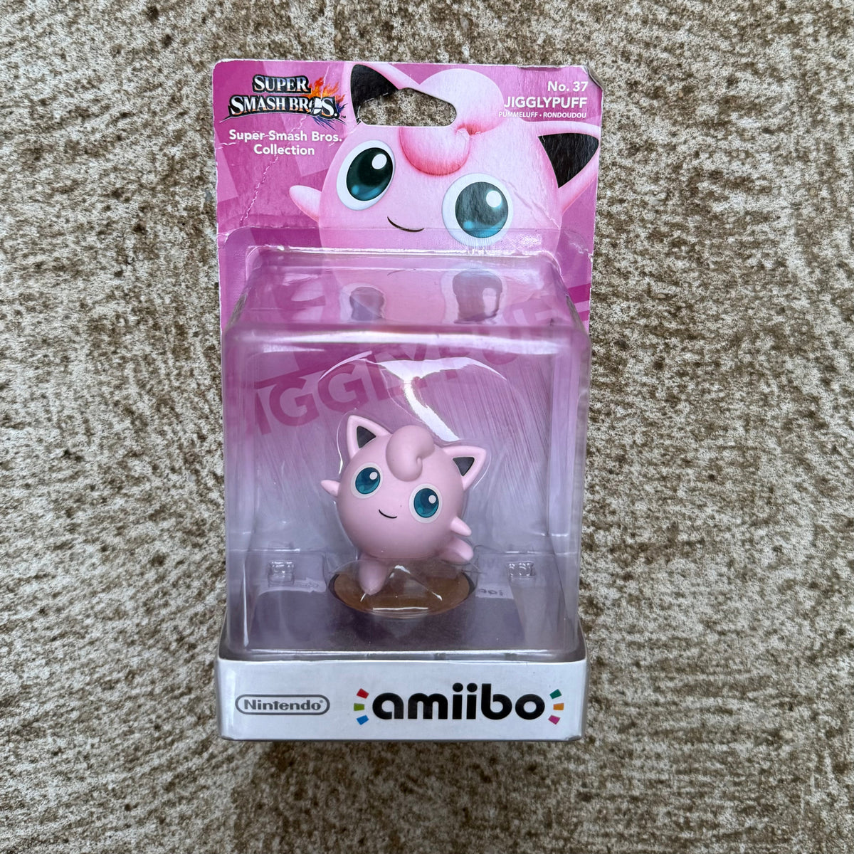 (BRAND NEW) 2015 Nintendo Super Smash Bros Amiibo Jigglypuff Figurine