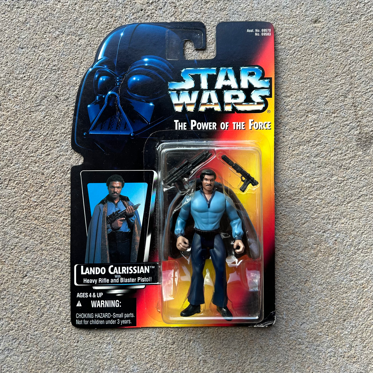 (BRAND NEW) Vintage Kenner Star Wars Lando Calrissian Figurine (1995)