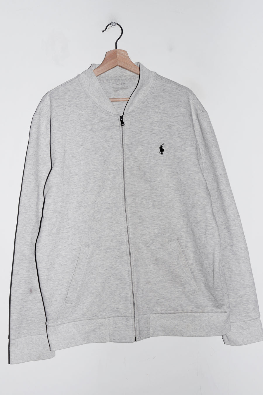 Polo Ralph Lauren Embroidered Logo Cotton Zip Up Jacket (L-XL)