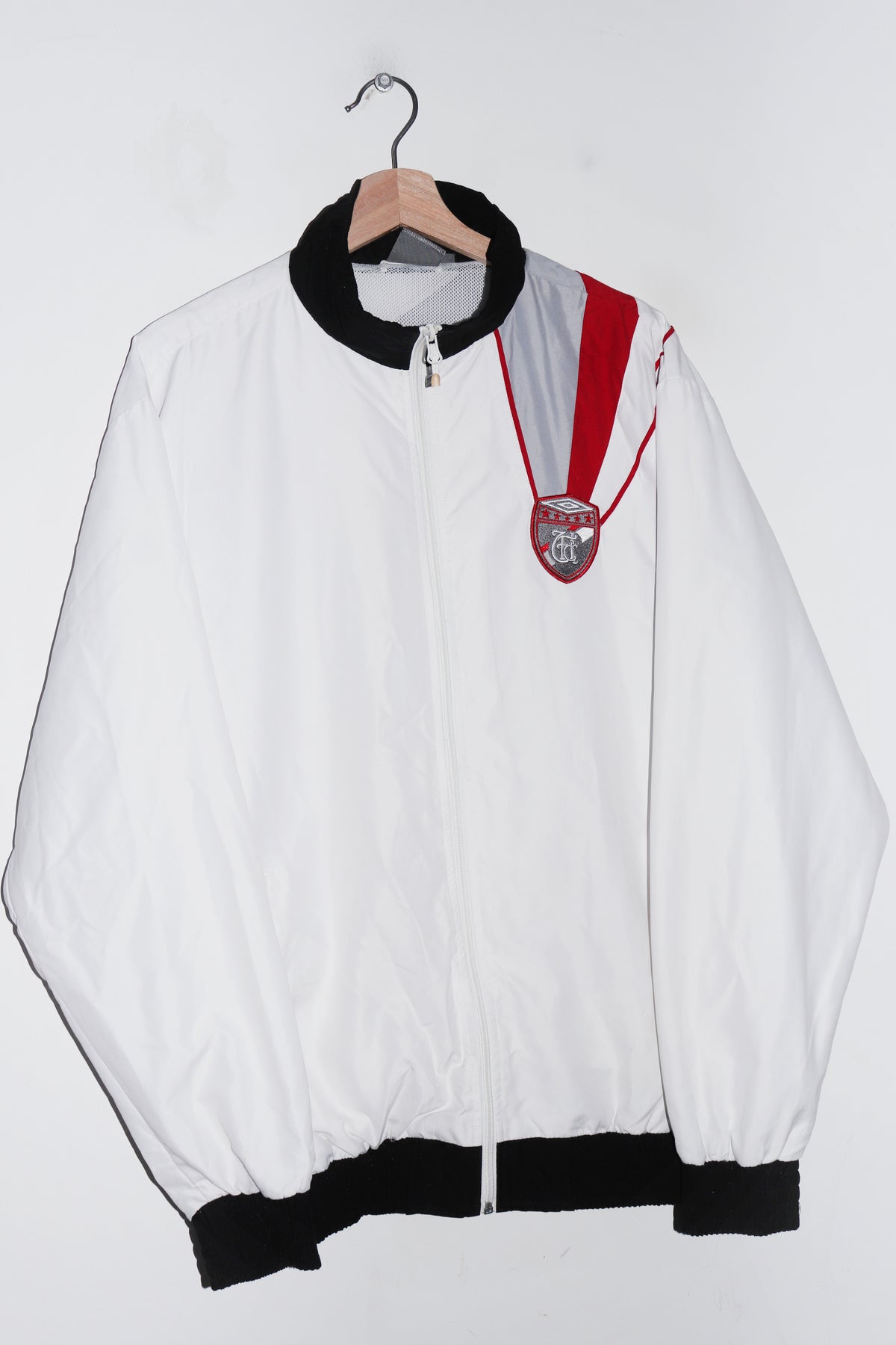 Vintage Umbro Embroidered Logo Football Training Track Jacket (L)