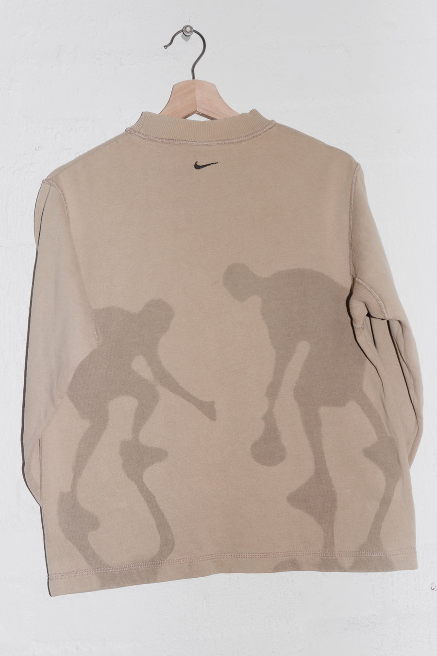 Vintage Nike Basketball Back Graphic Sand Jumper (S/S-M)