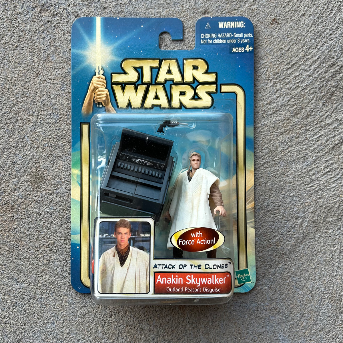 (BRAND NEW) Vintage Hasbro Star Wars Anakin Skywalker Figurine (2002)