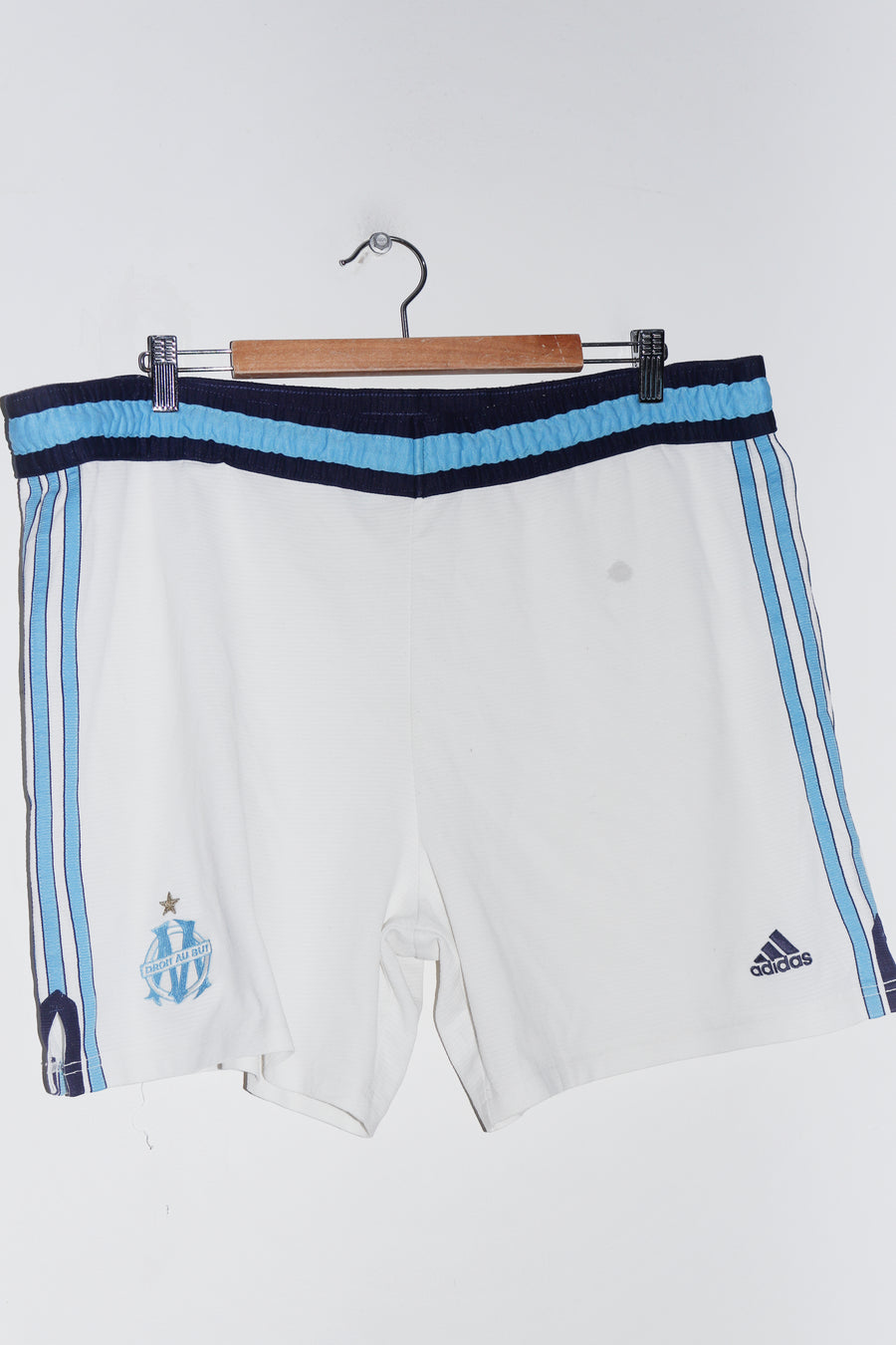 1999-00 Adidas Marseille Football Home Kit Shorts (36-40)