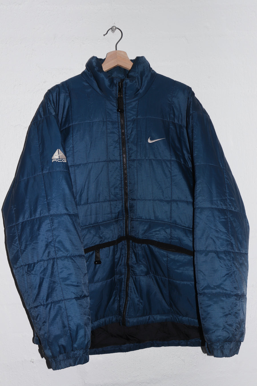 Vintage Nike ACG Embroidered Lung Logo Thick Padded Puffer Jacket (Rare) (XL)