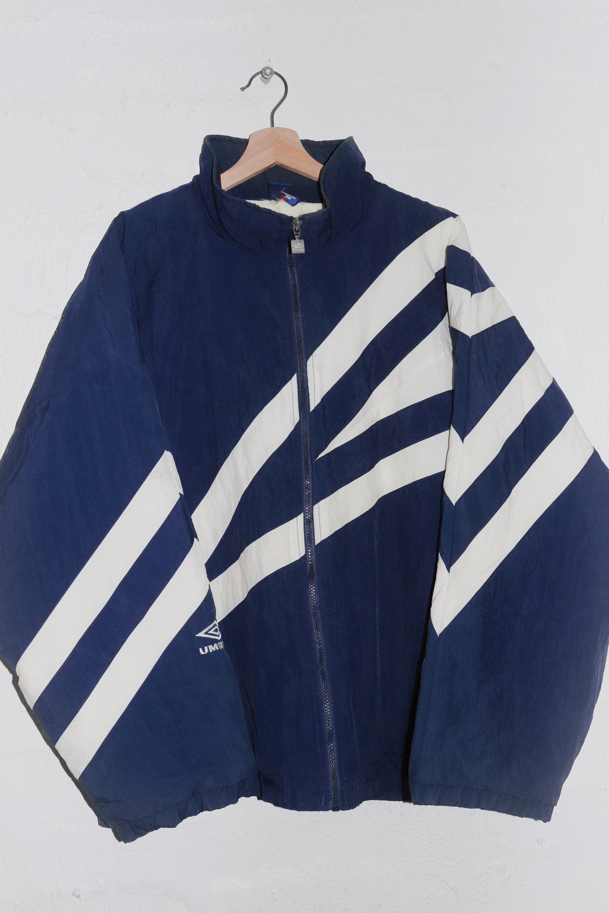 Vintage 90s Umbro Football Thick Quilted Outerwear Jacket (XL)
