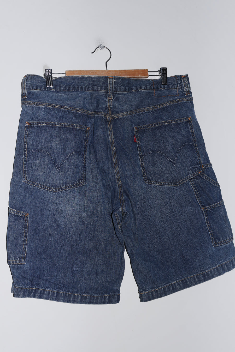 Vintage Levi's Thick Denim Carpenter Shorts (2005) (34-36)