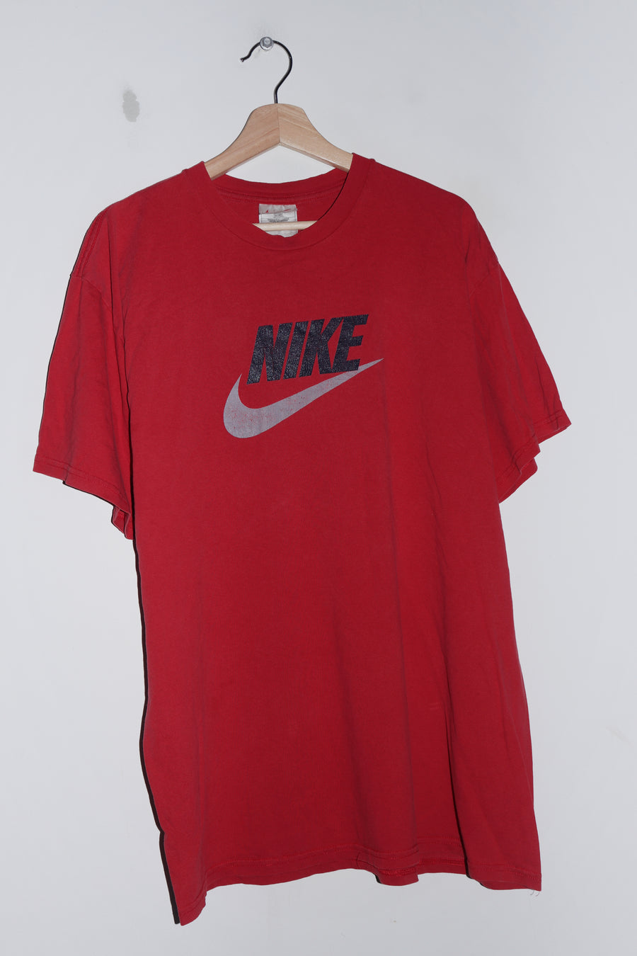 Vintage 90s Nike Swoosh Graphic Tee (L-XL)