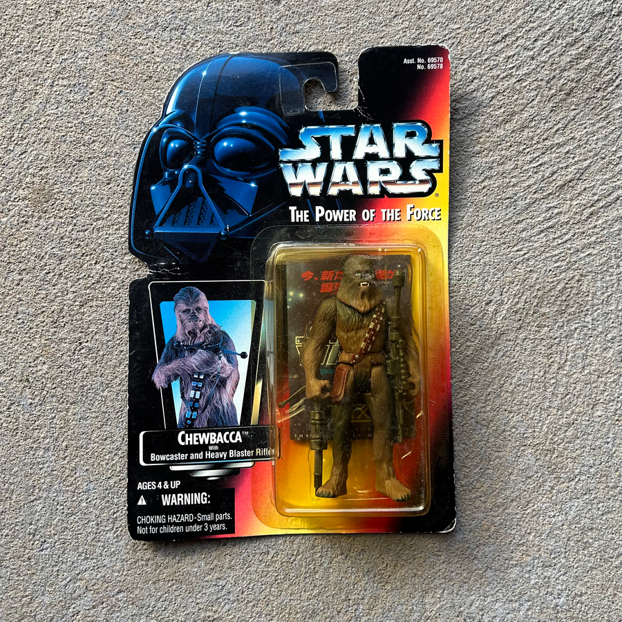 (BRAND NEW) Vintage Kenner Star Wars Chewbacca Figurine (1995)