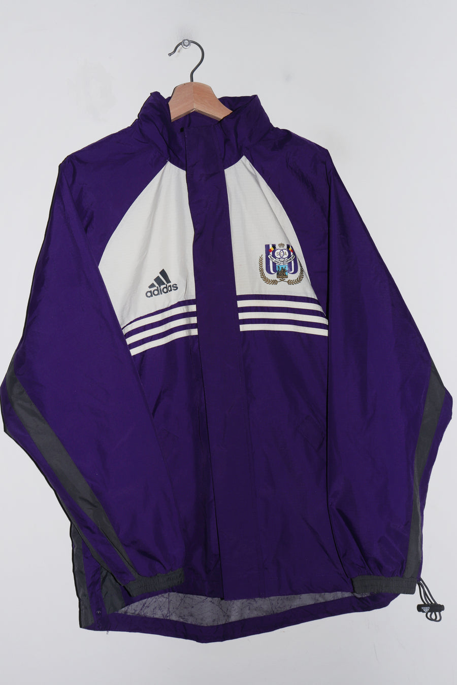 Vintage 90s Adidas RSC Anderlecht Football Training Track Jacket (M-L)