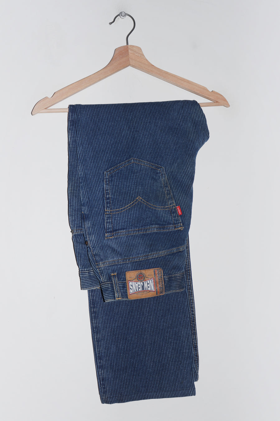 Vintage Thick Ribbed Denim Jeans (30-32)