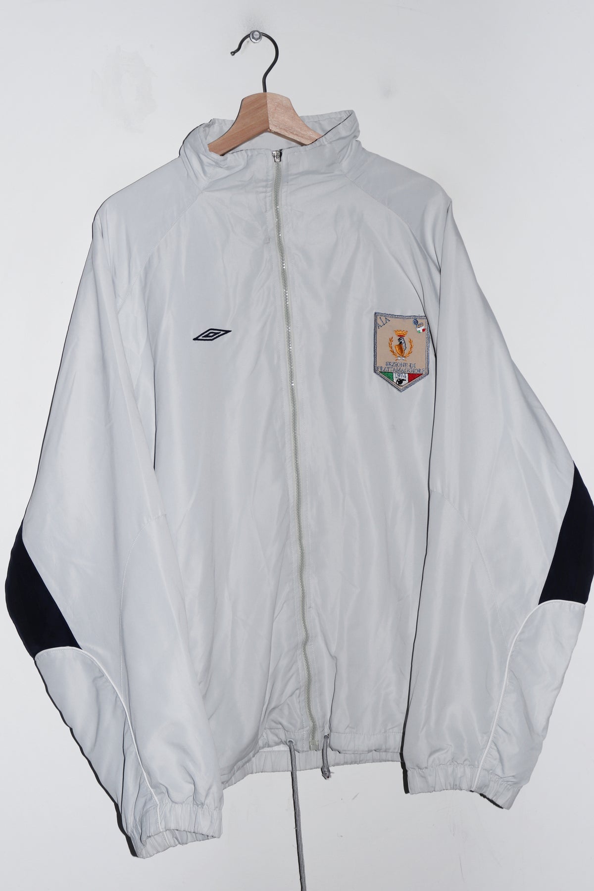 Vintage Umbro Italia Football Team Training Track Jacket (L-XL)