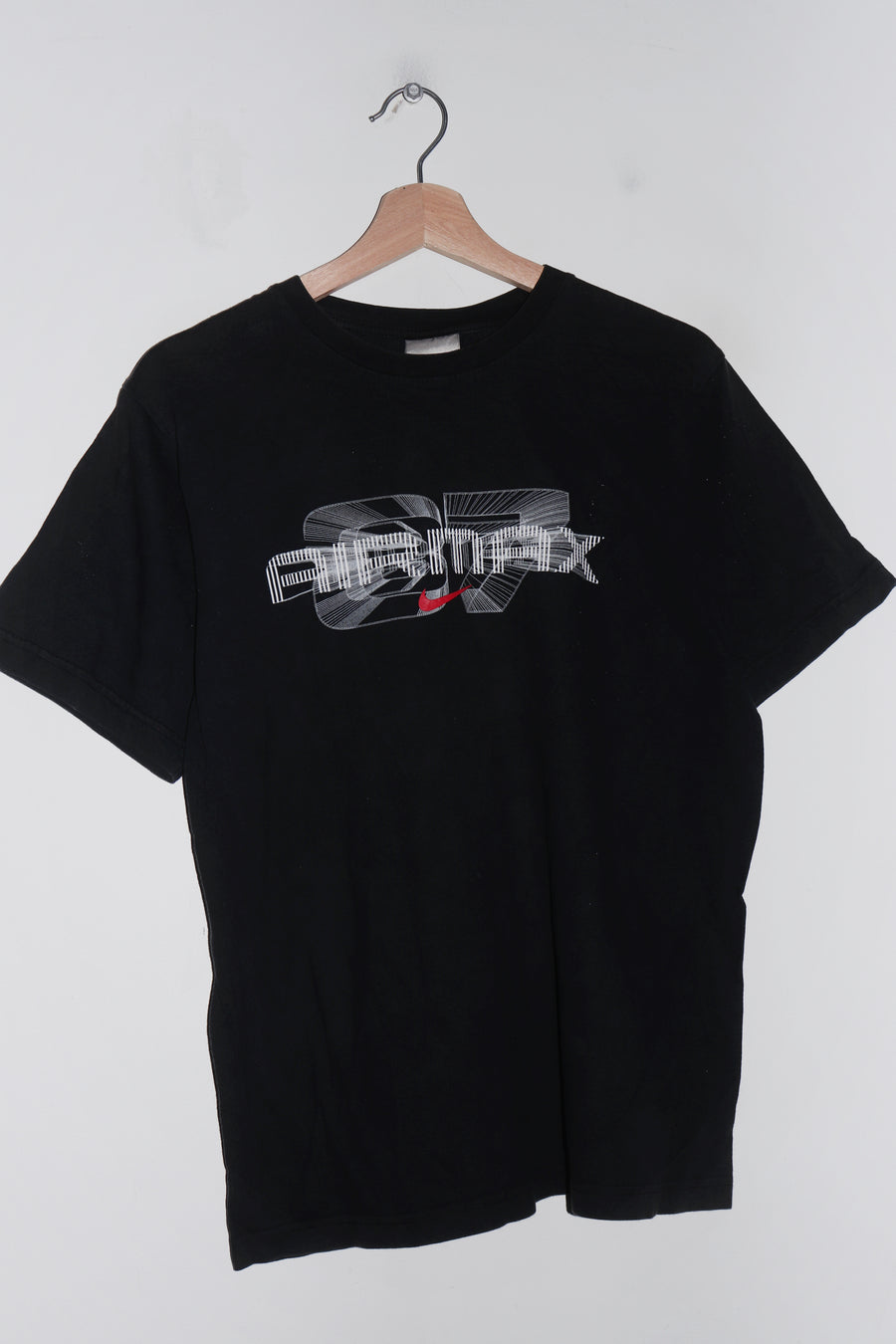 Vintage Nike Air Max 1987 Graphic Faded Black Tee (Rare) (M)