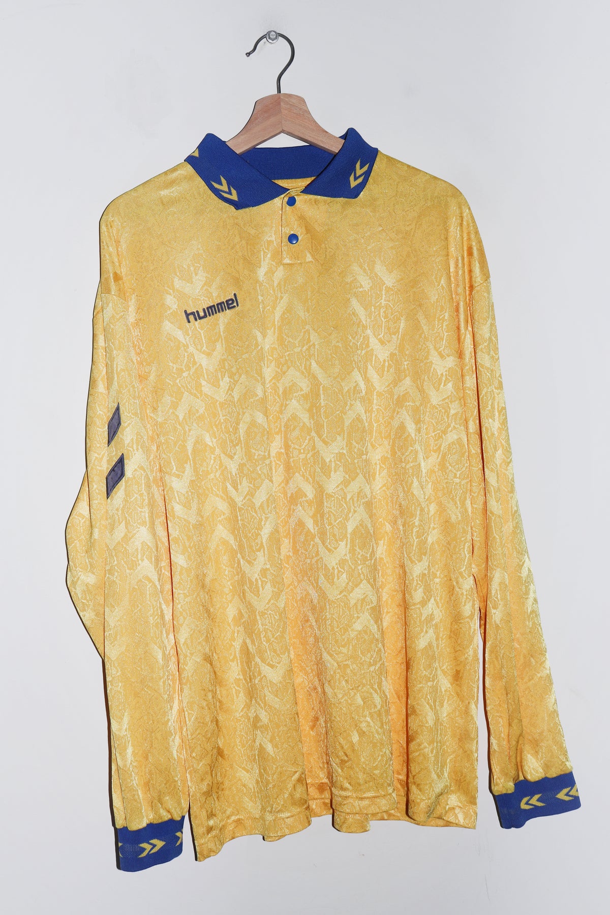 Vintage Hummel Football Long Sleeve Kit Jersey (XL)