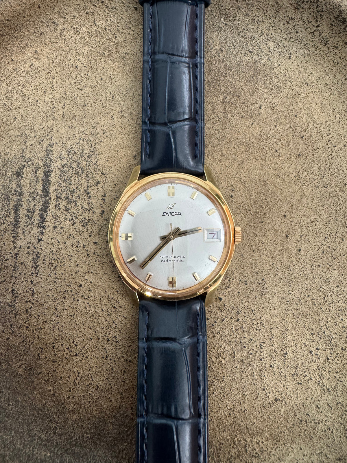 DWC Collection 002 - 1960s ENICAR OCEAN DELUXE STAR JEWELS AUTOMATIC Watch