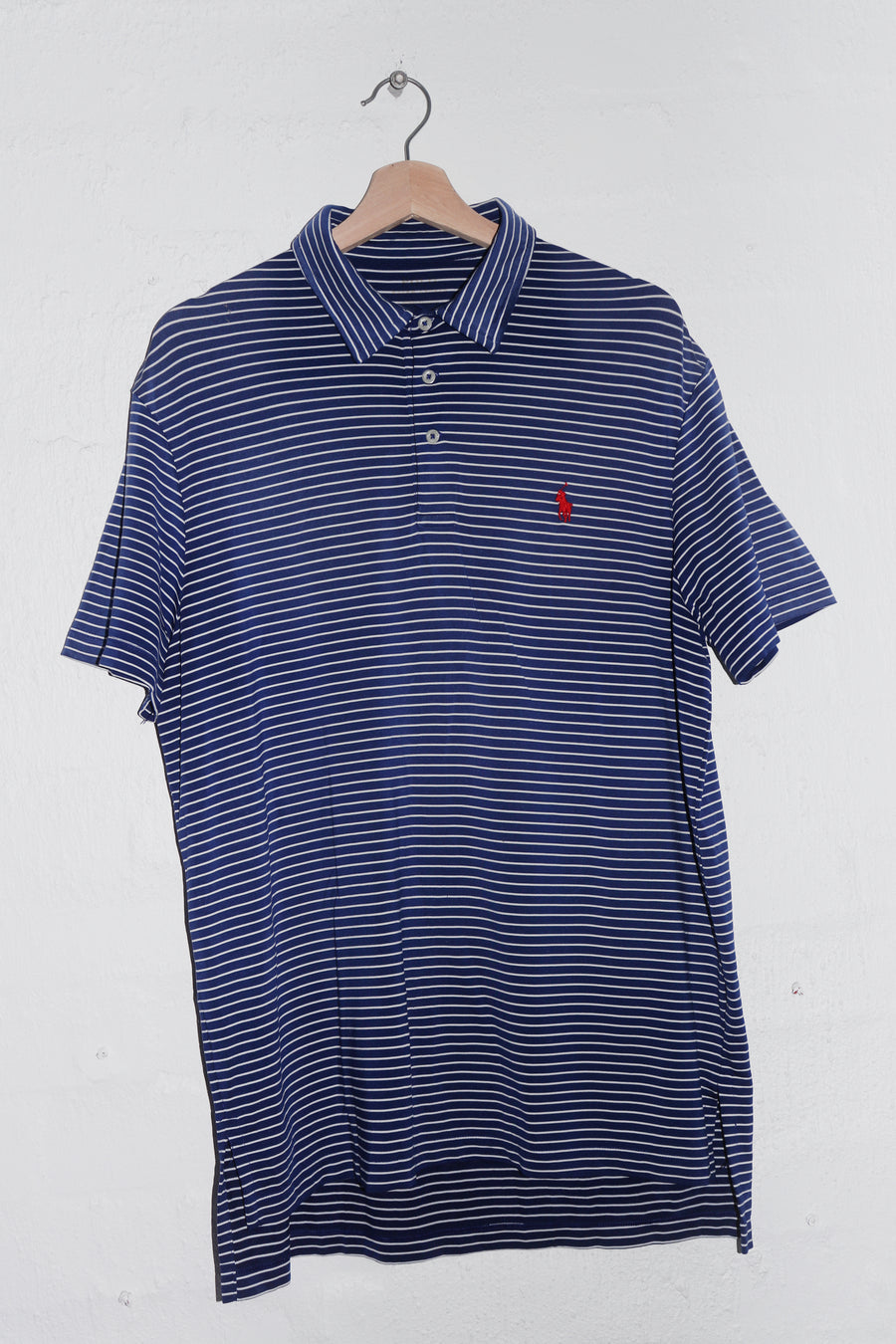 Polo Ralph Lauren Embroidered Logo Striped Active Polo (L-XL)