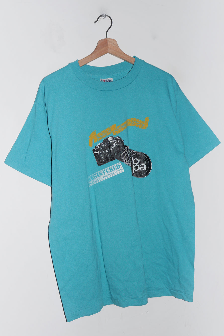 Vintage 80s Nikon Camera Graphic Tee (M-L)