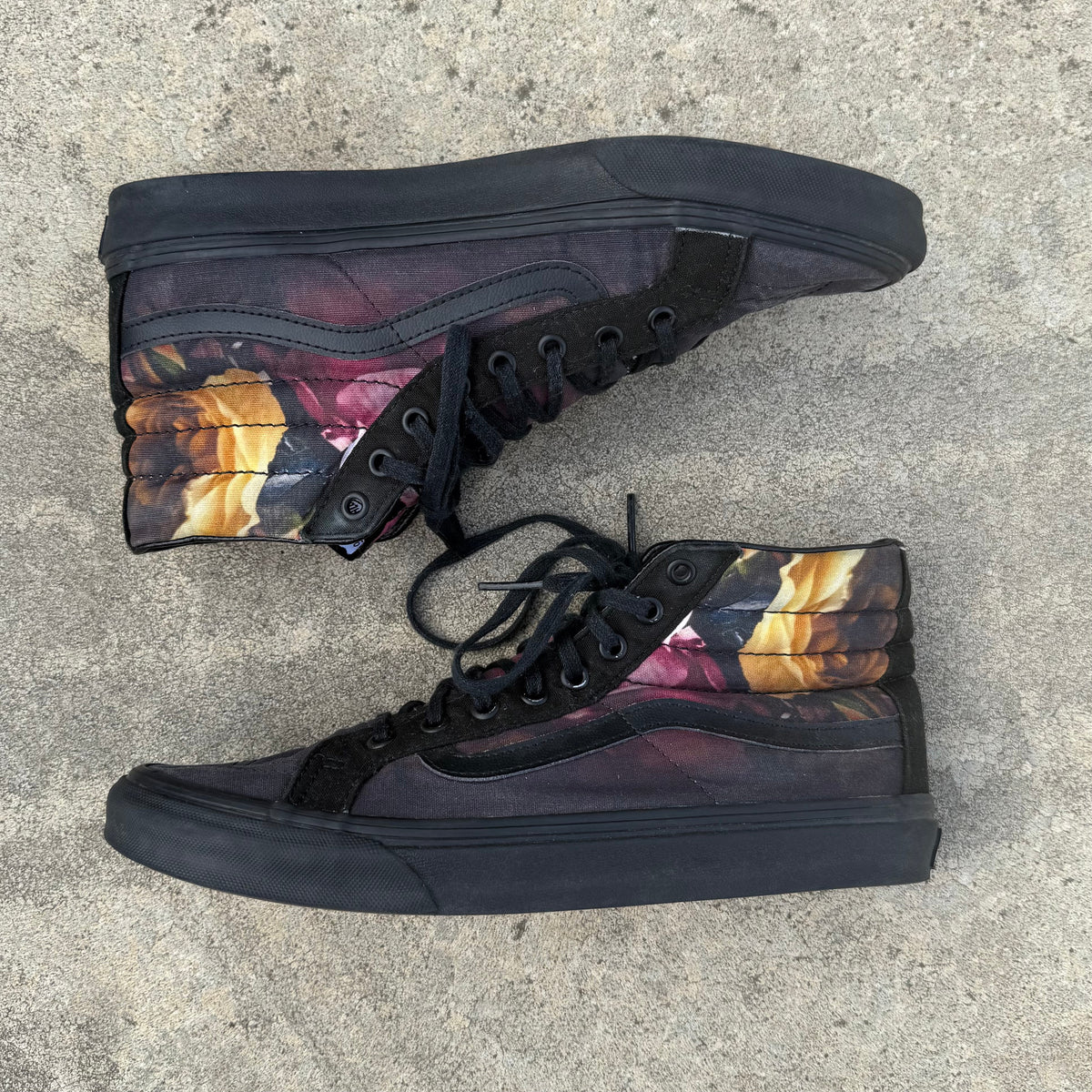 Vans Skateboards Floral Skate Hi (US9)