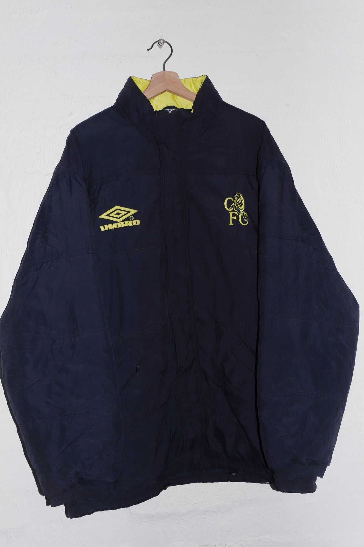 1999-00 Umbro Chelsea FC Football Padded Outerwear Jacket (Rare) (XL)
