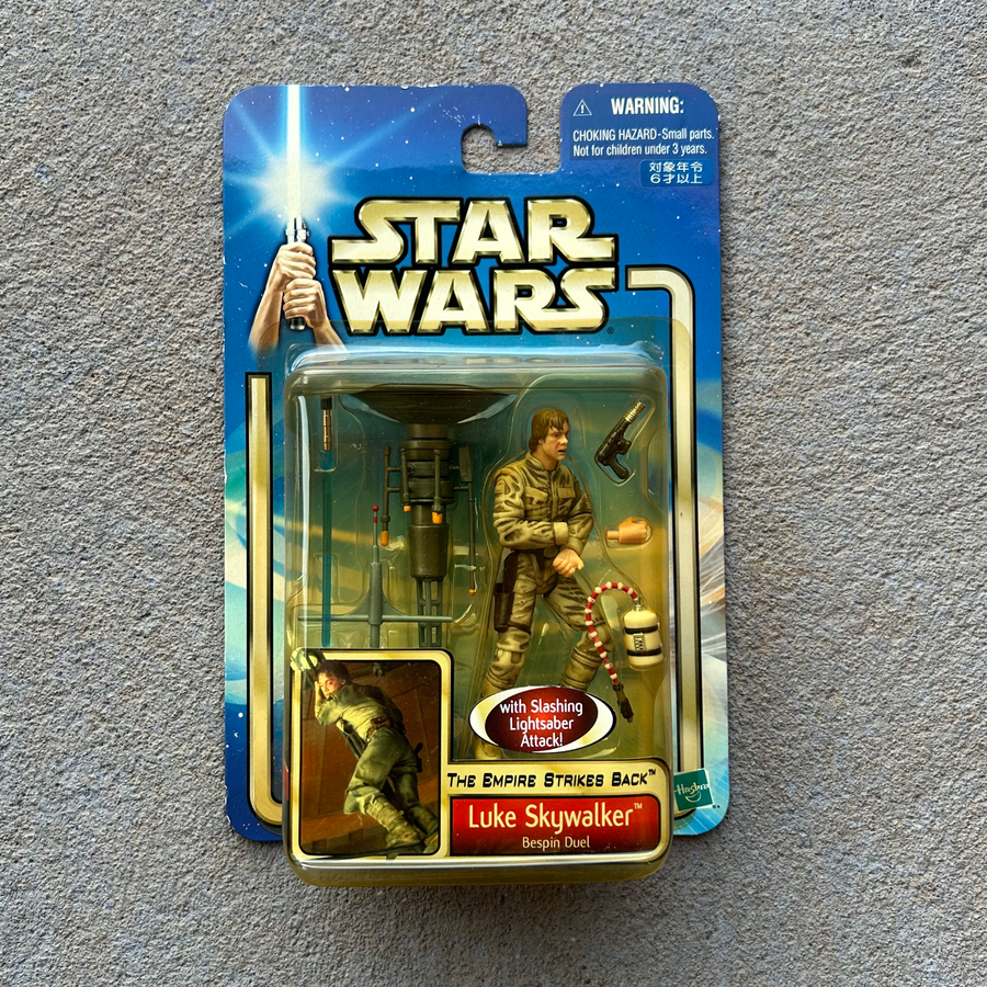 (BRAND NEW) Vintage Hasbro Star Wars Luke Skywalker Bespin Figurine (2002)